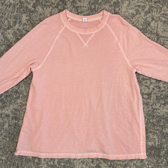 Old Navy Maternity Vintage Nursing Sweatshirt in Sweet Dahlia - Picture 3 of 9